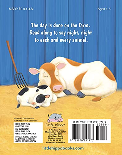 Night, Night Farm - Childrens Padded Board Book