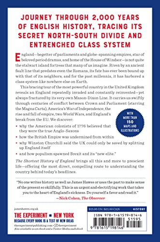 The Shortest History of England: Empire and Division from the Anglo-Saxons to Brexit-A Retelling for Our Times