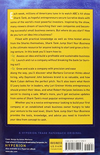 Shark Tank Jump Start Your Business: How to Launch and Grow