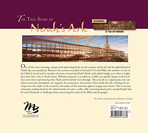 The True Story of Noah's Ark (with audio Download) — back cover