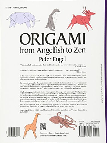 Origami from Angelfish to Zen (Dover Origami Papercraft) by
