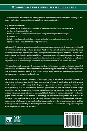 Advances in Eco-Fuels for a Sustainable Environment (Woodhead Publishing Series in Energy)