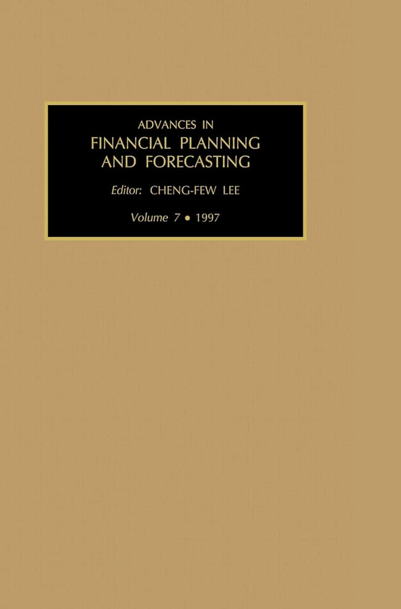 Advances in Financial Planning and Forecasting (Advances in Financial Planning and Forecasting, 7)