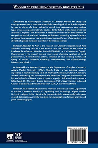 Applications of Nanocomposite Materials in Dentistry (Woodhead Publishing Series in Biomaterials)