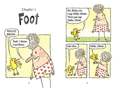 Chick and Brain: Smell My Foot! by Bell, Cece