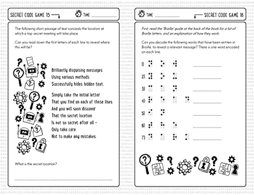 Secret Code Games for Clever Kids: More than 100 puzzles to boost your brainpower (Buster Brain Games)
