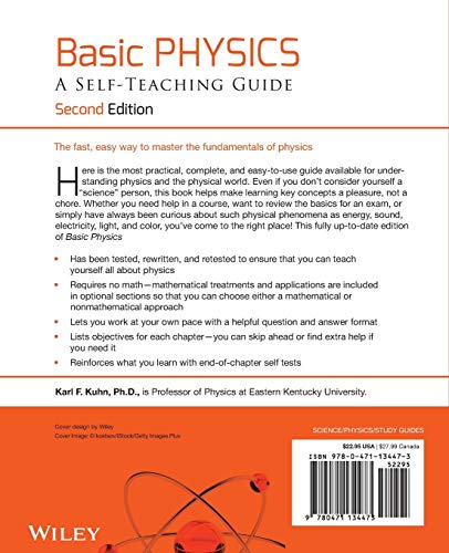 Basic Physics: A Self-Teaching Guide, 2nd Edition — back cover