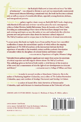 Palatable Poison: Critical Perspectives on the Well of Loneliness