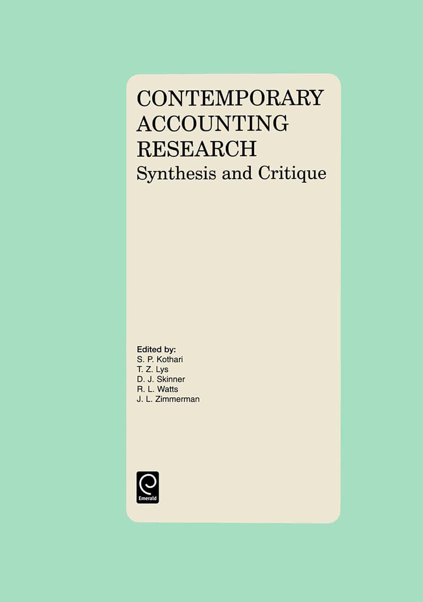 Contemporary Accounting Research: Synthesis and Critique