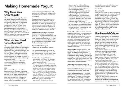 The Yogurt Bible (...Bible (Robert Rose))