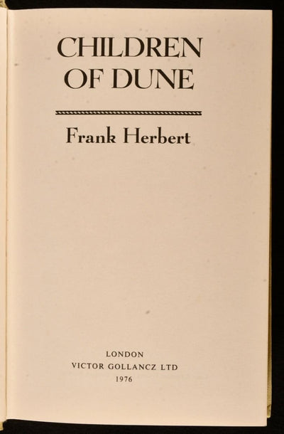Children of Dune by Herbert, Frank