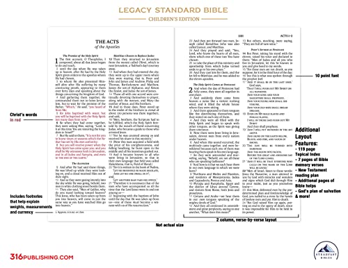 Legacy Standard Bible, Children's Edition - Hardcover (LSB)