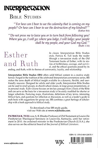 Esther and Ruth (Interpretation Bible Studies)