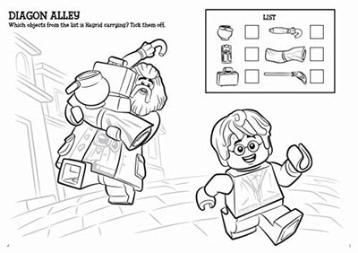 LEGO Harry Potter: Fun to Colour