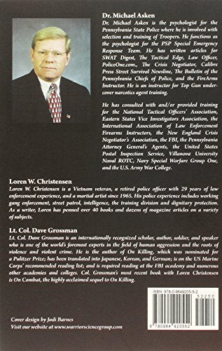 Warrior Mindset: Mental Toughness Skills for a Nations Peacekeepers — back cover
