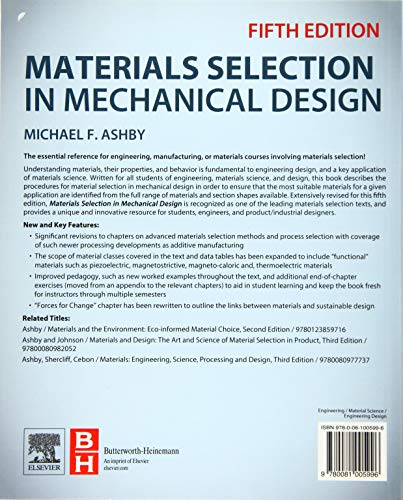 Materials Selection in Mechanical Design