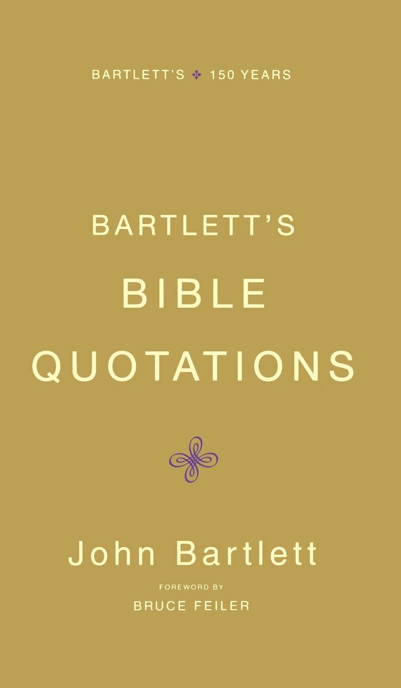 Bartlett's Bible Quotations