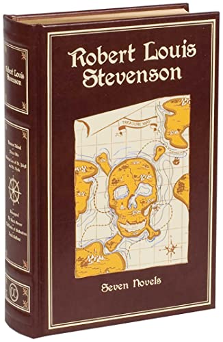 Robert Louis Stevenson: Seven Novels (Leather-bound Classics) — back cover