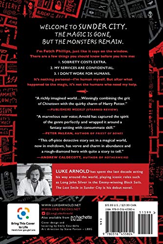 The Last Smile in Sunder City (The Fetch Phillips Novels, 1)