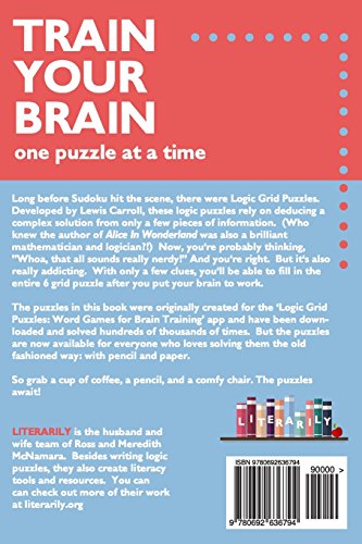 Logic Grid Puzzles: Word Games for Brain Training