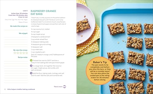 Little Helpers Toddler Baking Cookbook: Sweet and Savory Recipes to Make, Bake, and Share