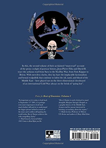 Best of Enemies: A History of US and Middle East Relations, Part Two: 1954-1984 — back cover