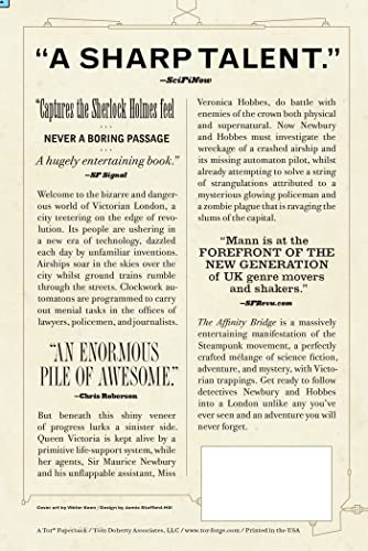 The Affinity Bridge: A Newbury & Hobbes Investigation (Newbury & Hobbes, 1)