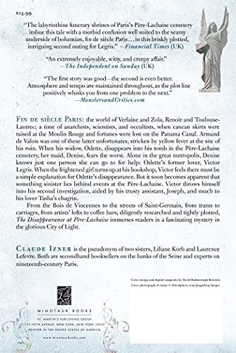 The Disappearance at Pere-Lachaise: A Victor Legris Mystery (Victor Legris Mysteries, 2)