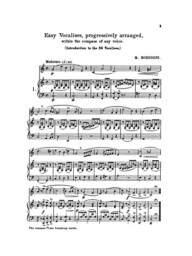 Twenty-four Easy Vocalises in Progressive Order (Kalmus Edition)