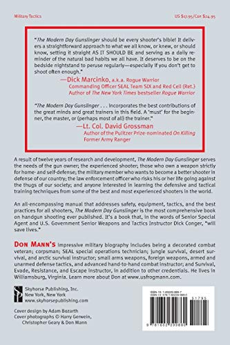 Modern Day Gunslinger: The Ultimate Handgun Training Manual — back cover