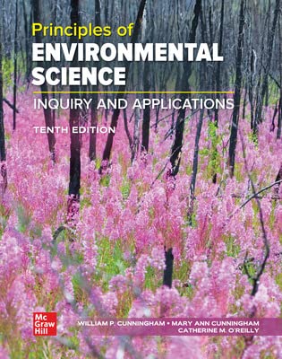 Loose Leaf for Principles of Environmental Science