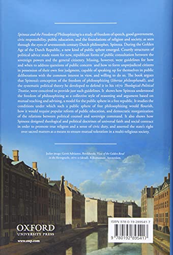Spinoza and the Freedom of Philosophizing