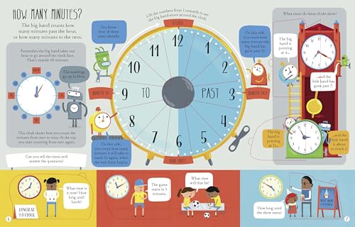 Lift-the-flap Telling the Time (Lift-the-flap Maths)