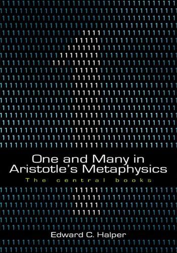One and Many in Aristotle's Metaphysics: The Central Books