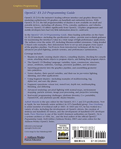 OpenGL ES 2.0 Programming Guide
