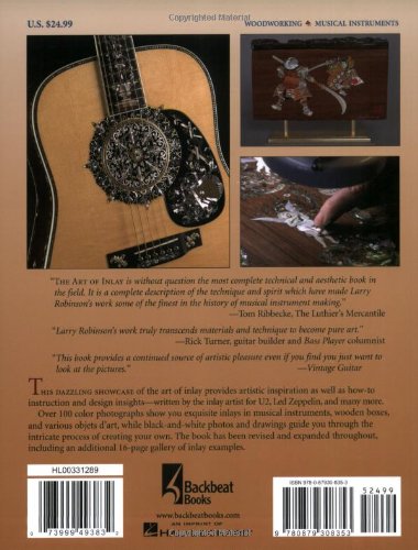 The Art of Inlay: Design & Technique for Fine Woodworking — back cover