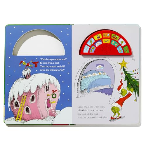 Dr. Seuss's The Sounds of Grinchmas with 12 Silly Sounds!: An Interactive Read and Listen Book (Dr. Seuss Sound Books)