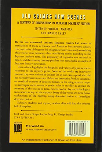 Old Crimes, New Scenes: A Century of Innovations in Japanese Mystery Fiction