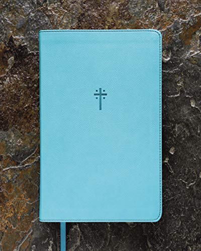 NIV, Foundation Study Bible, Leathersoft, Teal, Red Letter