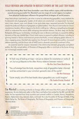 Prisoners of Geography: Ten Maps That Explain Everything About the World (Politics of Place) — back cover