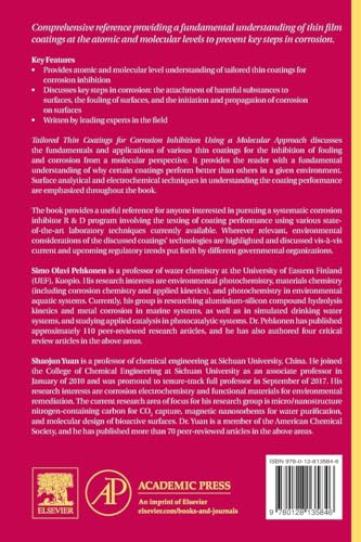 Tailored Thin Coatings for Corrosion Inhibition Using a Molecular Approach (Volume 23) (Interface Science and Technology, Volume 23)
