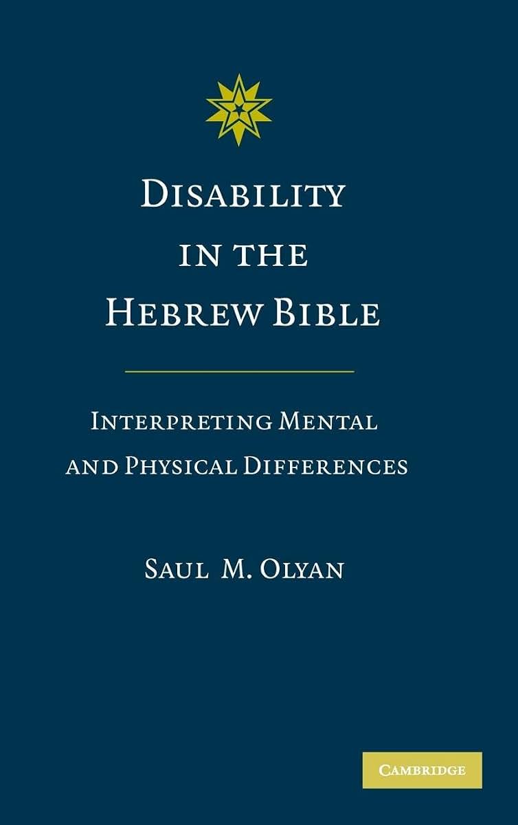 Disability in the Hebrew Bible: Interpreting Mental and Physical Differences