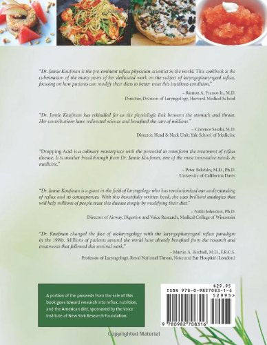 Dropping Acid: The Reflux Diet Cookbook & Cure by Koufman, J
