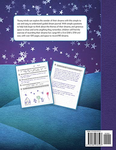 Guided Dream Journal for Kids: Kids Dream Diary Prompt Book Journal for Children to Write, Draw, and Explore Dreams