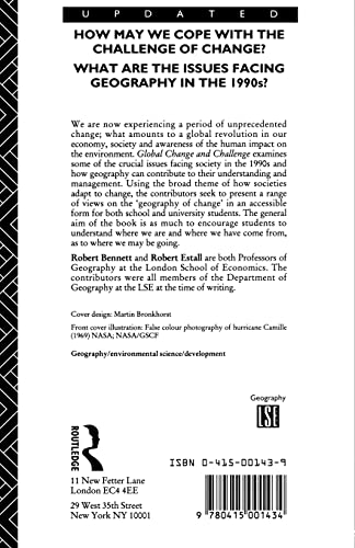 Global Change and Challenge: Geography for the 1990s (Routledge Physical Environment)