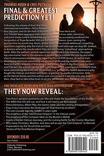 The Final Roman Emperor, the Islamic Antichrist, and the Vatican's Last Crusade
