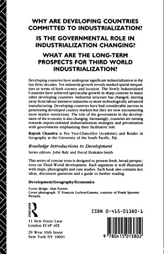Industrialization and Development in the Third World (Routledge Introductions to Development)