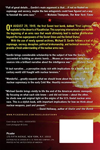 Red Cloud at Dawn: Truman, Stalin, and the End of the Atomic Monopoly