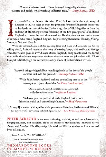Foundation: The History of England from Its Earliest Beginnings to the Tudors (The History of England, 1)