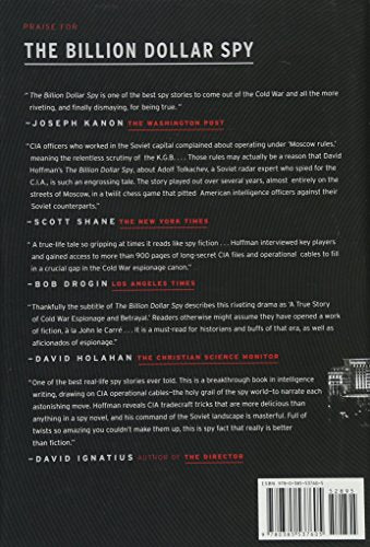 The Billion Dollar Spy: A True Story of Cold War Espionage